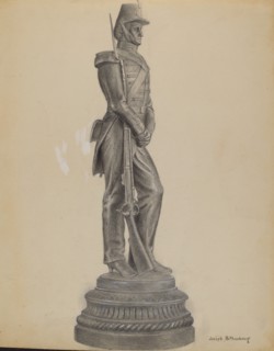 Soldier Figure, c. 1936.
