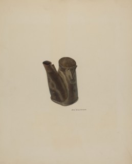 Whale Oil Lamp, c. 1940.