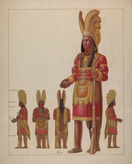 Cigar Store Indian, 1937.