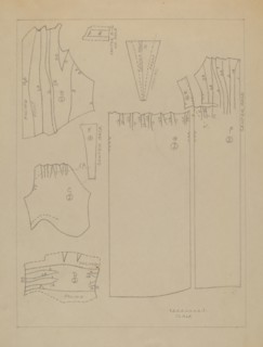 Dress (Pattern), c. 1936.
