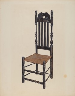 High Back Chair, c. 1937.