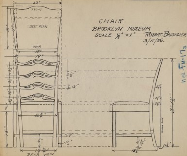 Hitchcock Chair, c. 1936.