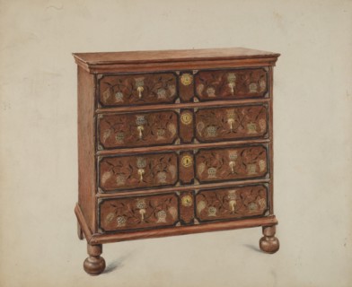 Painted Chest, 1935/1942.