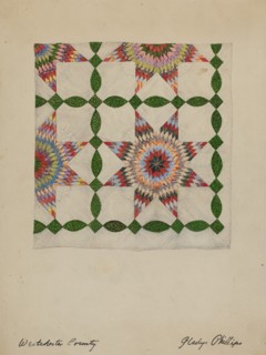 Patchwork Quilt, c. 1937.