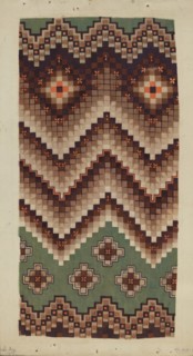 Printed Textile, c. 1938.