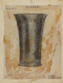 Silver Beaker, 1935/1942.