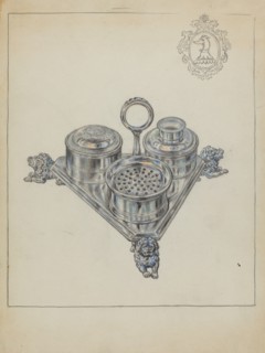 Silver Holder, 1935/1942.