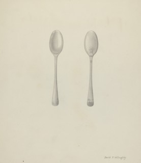 Silver Teaspoon, c. 1936.