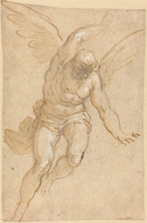 A Flying Angel, 1580/1590.