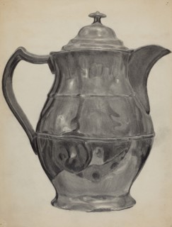 Pewter Pitcher, 1935/1942.
