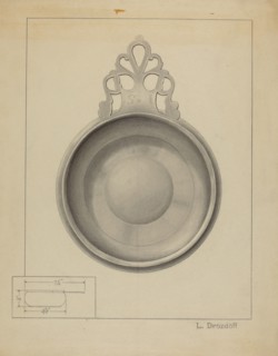 Silver Porringer, c. 1936.
