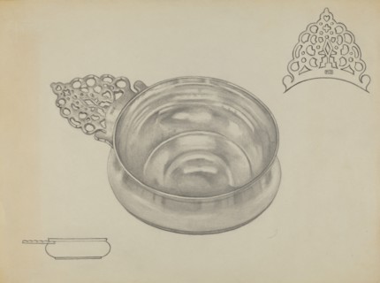 Silver Porringer, c. 1936.