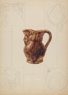 Toby Pottery Jug, c. 1938.