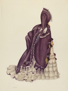 Visiting Dress, 1935/1942.