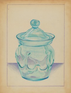 Glass Container, 1935/1942.