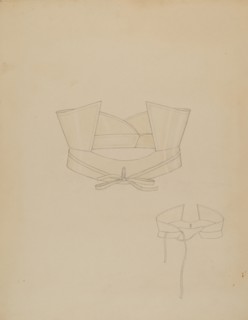High Linen Collar, c. 1936.