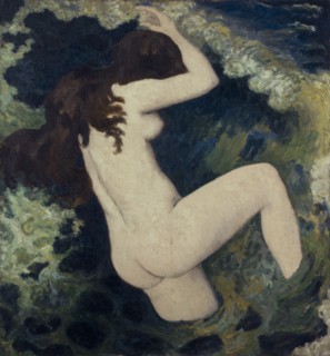 La vague, c.1898. The wave.