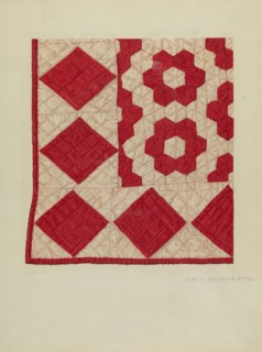 Patchwork Quilt, 1935/1942.