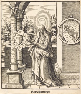 Saint Amelberga, 1516/1518.