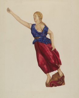Ship's Figurehead, c. 1939.