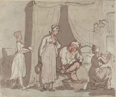 The Foot Bath (Drying Out).