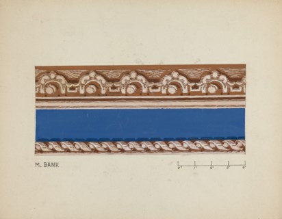 Wall Paper Border, c. 1937.