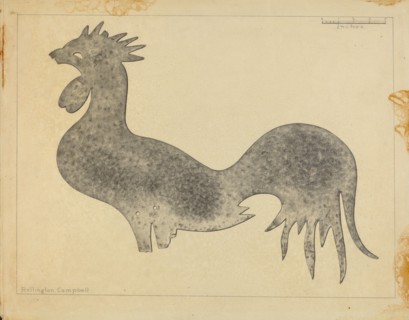 Weather Vane Cock, c. 1936.