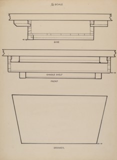 Writing Arm Chair, c. 1940.