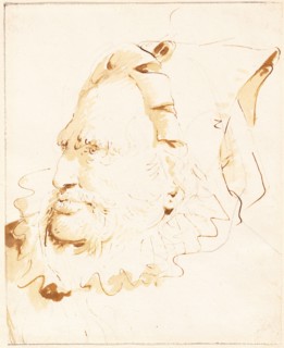 Head of a Magician, c. 1760.