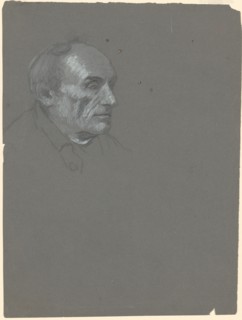 Head of a Man, c. 1870-1880.
