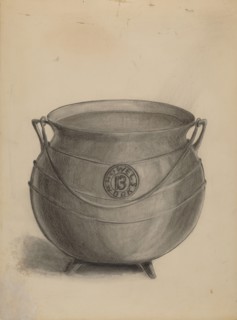 Iron Cooking Pot, 1935/1942.