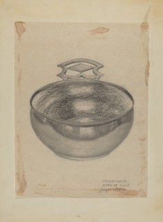 Silver Porringer, 1935/1942.