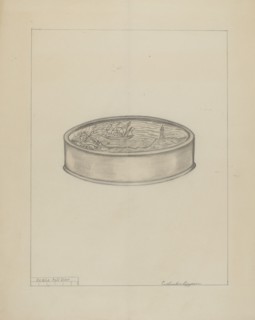 Silver Snuff Box, 1935/1942.