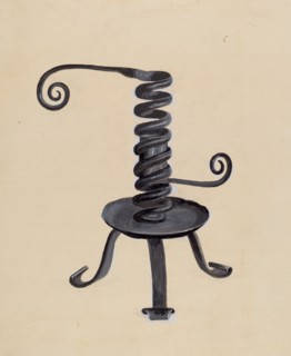 Spiral Candlestick, c. 1940.