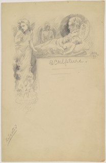 Study for "Sculpture", 1890.