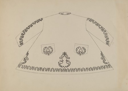 Child's Apron Dress, c. 1936.