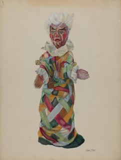 Clown Hand Puppet, 1935/1942.