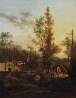 Departure for the hunt, 1666.