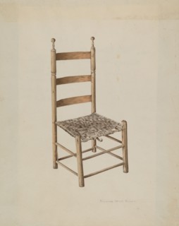 Ladder Back Chair, 1935/1942.