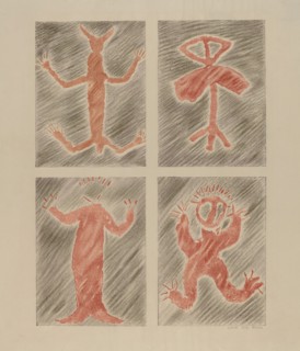 Petroglyph Design, 1935/1942.