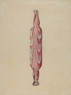 Rolling Pin (Glass), c. 1938.