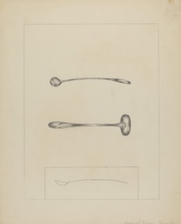 Silver Salt Spoon, 1935/1942.