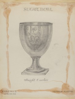 Silver Sugar Bowl, 1935/1942.