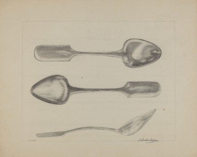 Silver Tablespoon, 1935/1942.