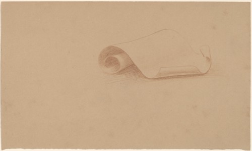 Study of a Scroll, 1890/1897.