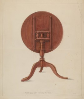 Table (Collapsible), c. 1936.
