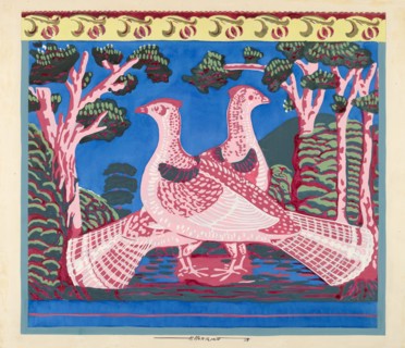 Bandbox Design (Grouse), 1937.