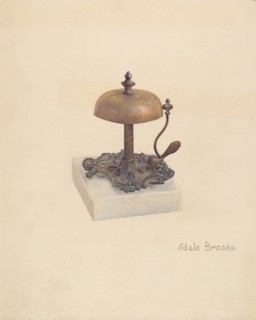 Cast Iron Table Bell, c. 1941.