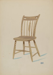Early American Chair, c. 1936.