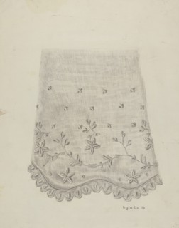 Embroidered Undersleeve, 1938.